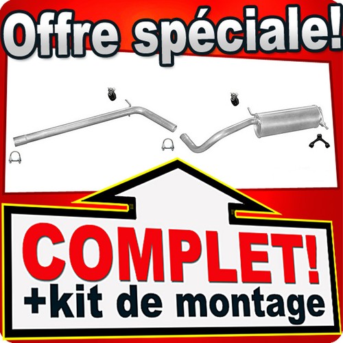 Ligne pot échappement - ligne,